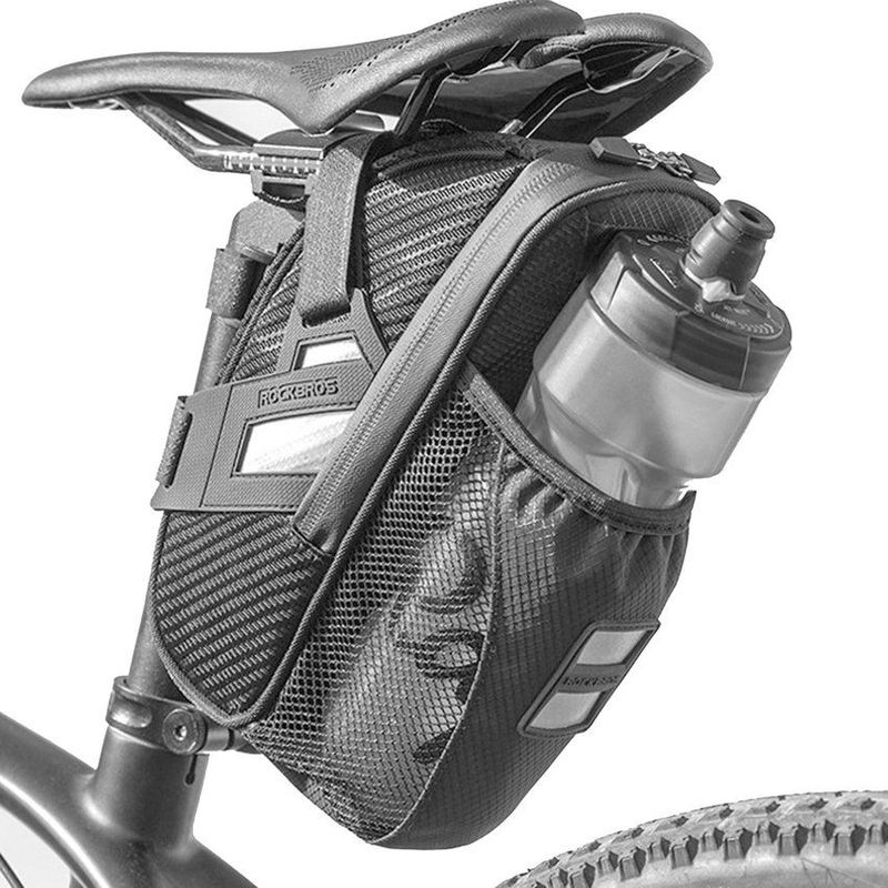 ROCKBROS - Bolso Estuche Alforja Bicicleta Rockbros C35 - negro
