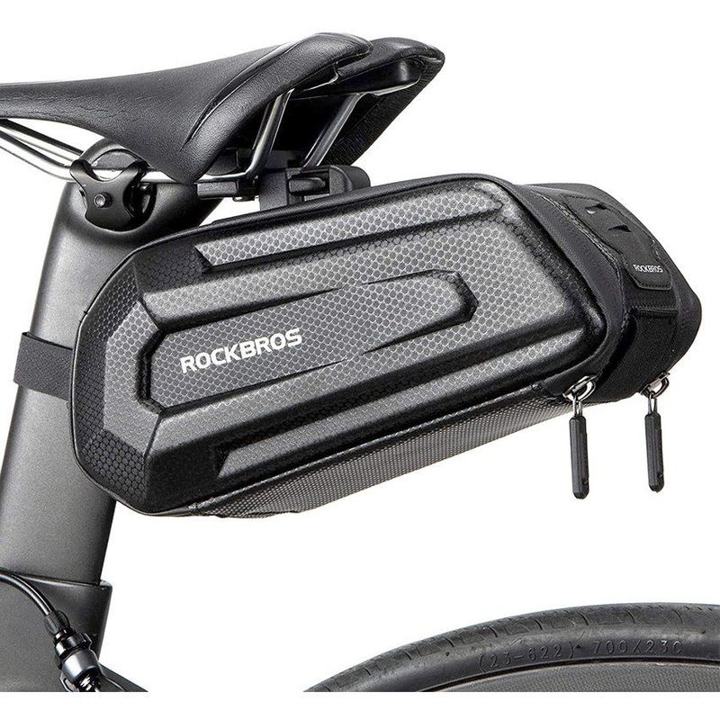 ROCKBROS - Bolso estuche alforja sillín bicicleta rockbros b69 - negro
