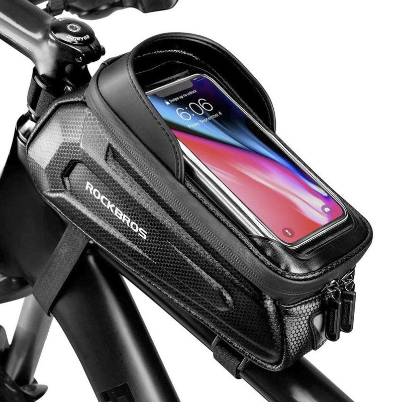 ROCKBROS - Bolso alforja sillín bicicleta rockbros b68 - negro