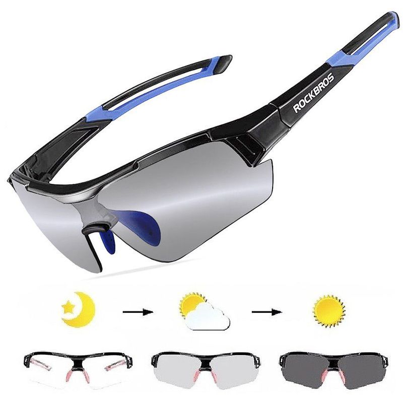 ROCKBROS - Gafas fotocromáticas para ciclismo rockbros 10111 - azul