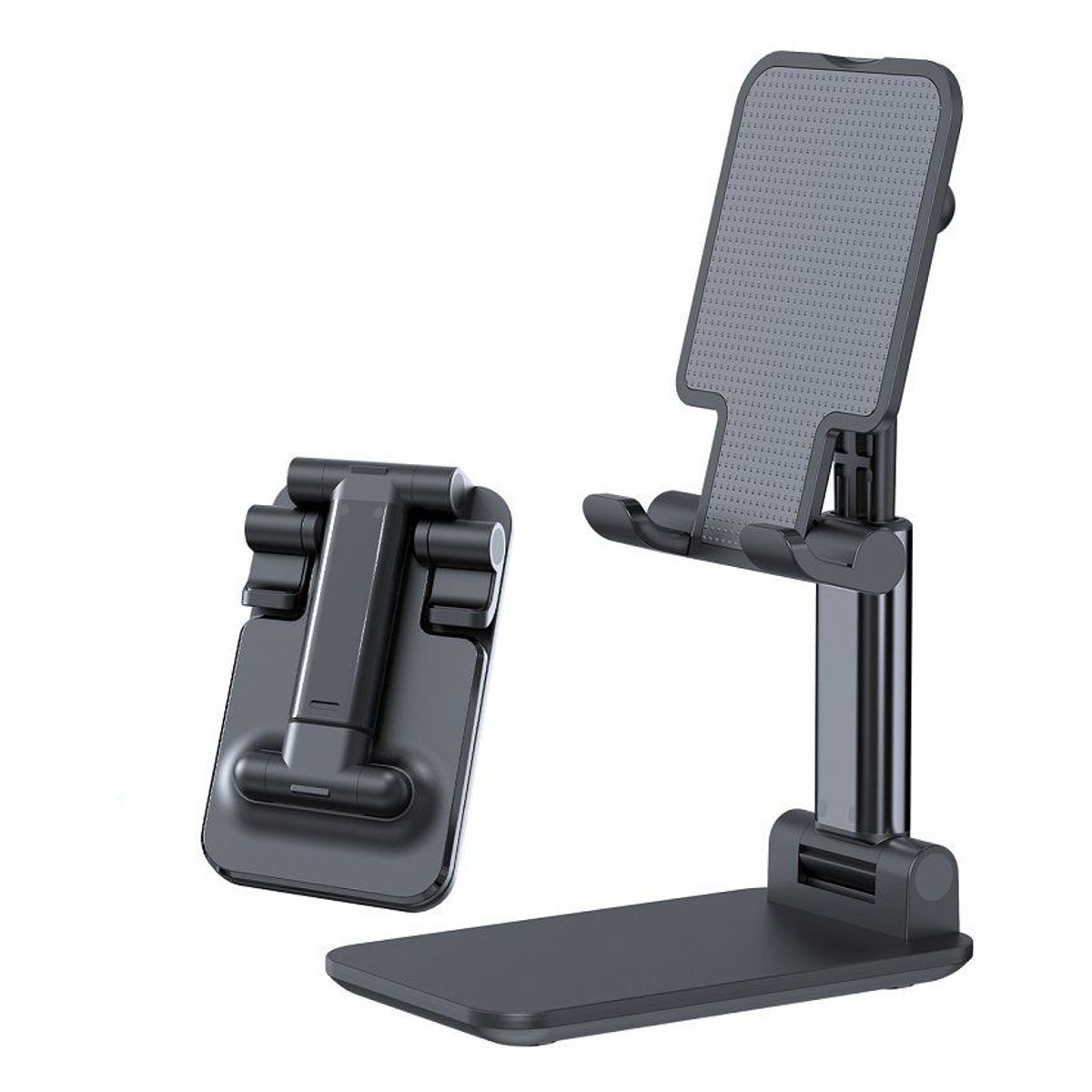 GENERICO - Soporte Para Celular Modelo Para Escritorio Plegable Negro.