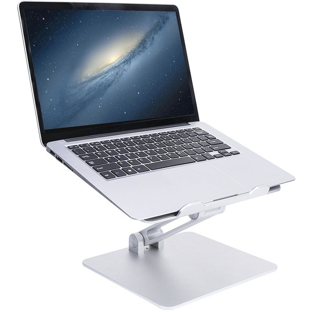 GENERICO - Soporte para pc portátil altura graduable aluminio