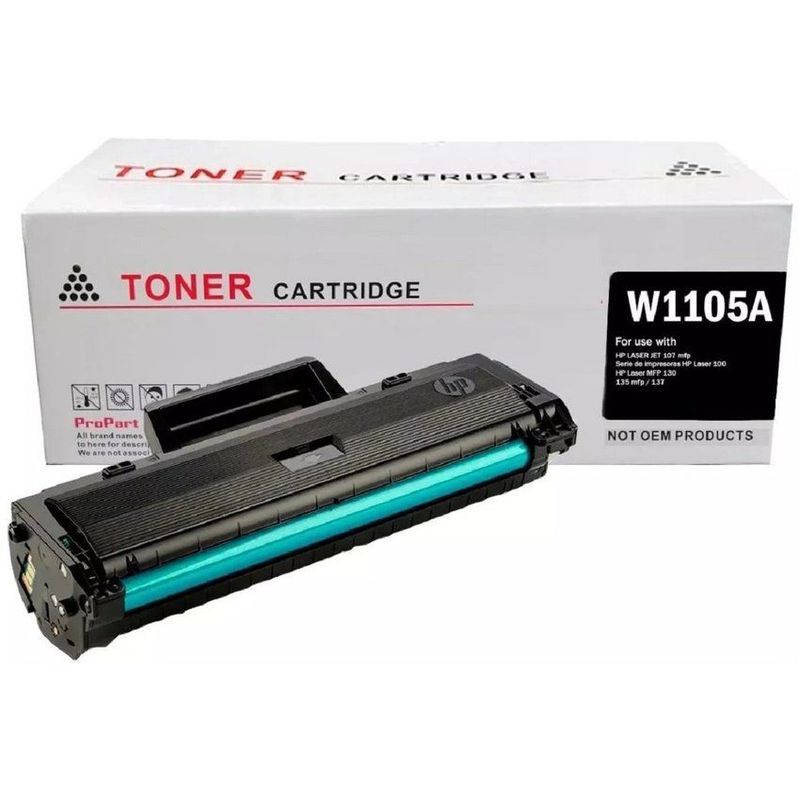 GENERICO - Cartucho toner genérico w1105a - 105a negro sin chip