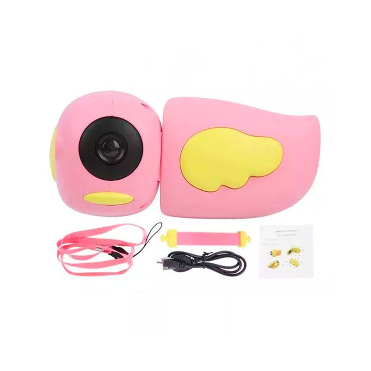GENERICO - Cámara niños lcd digital video -  rosado