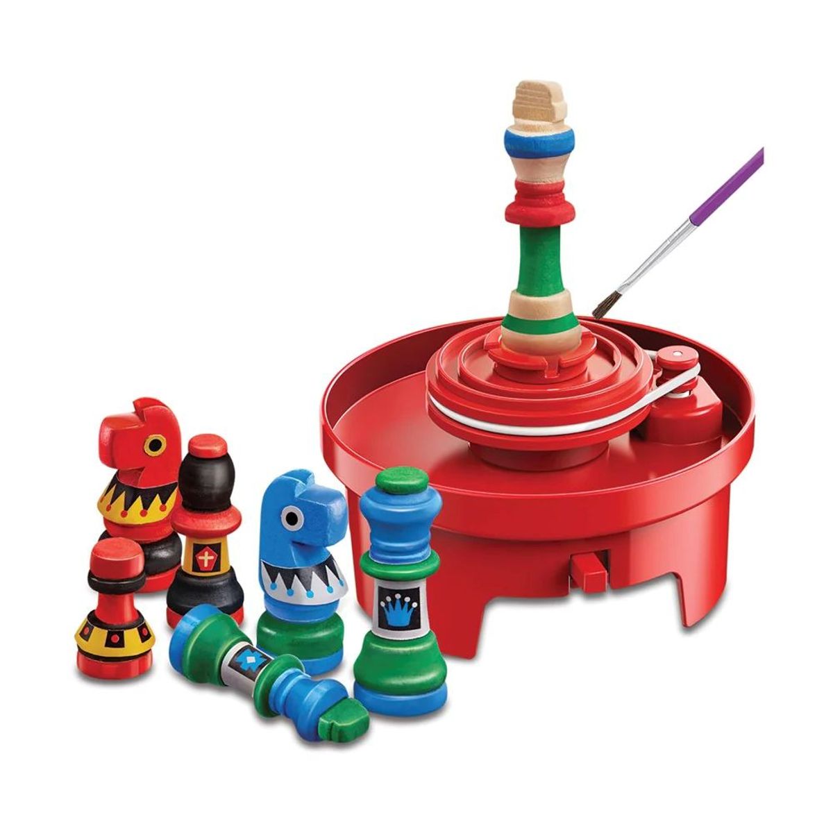 4M - Kit Juego De Mesa Diseñador De Ajedrez Para Niños Niñas
