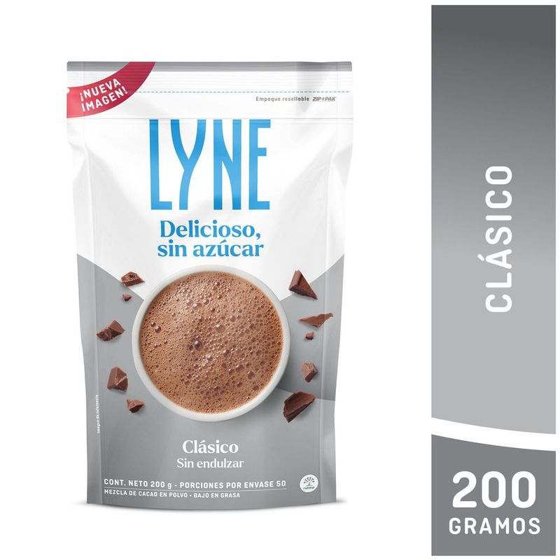 LYNE - Chocolate Lyne Clasico x 200 gr