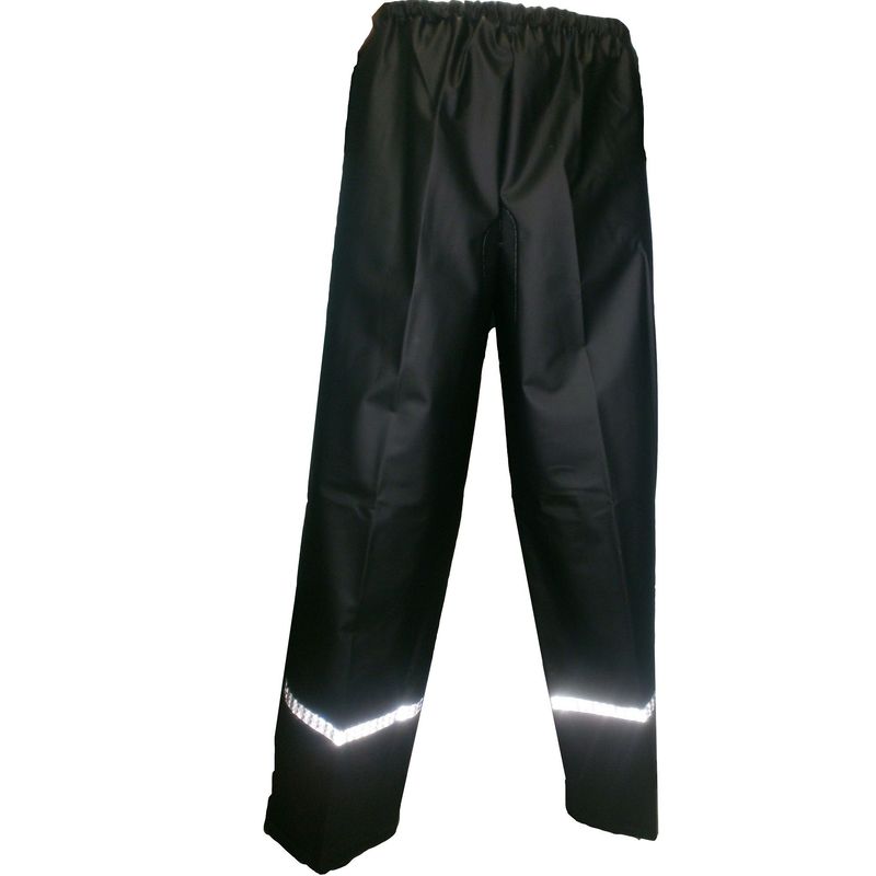 GENERICO - Pantalón Impermeable Moto Cal18, No Desechable, 2 Obsequios. Talla: L