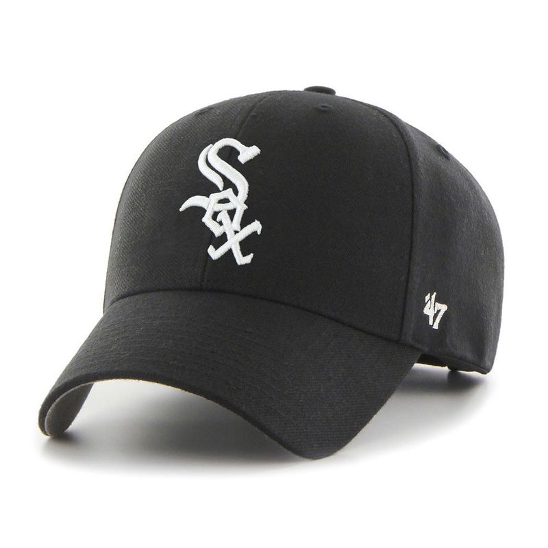GOORIN BROS - Gorra 47 MVP Chicago White Sox  Black/White  Cierre velcro.