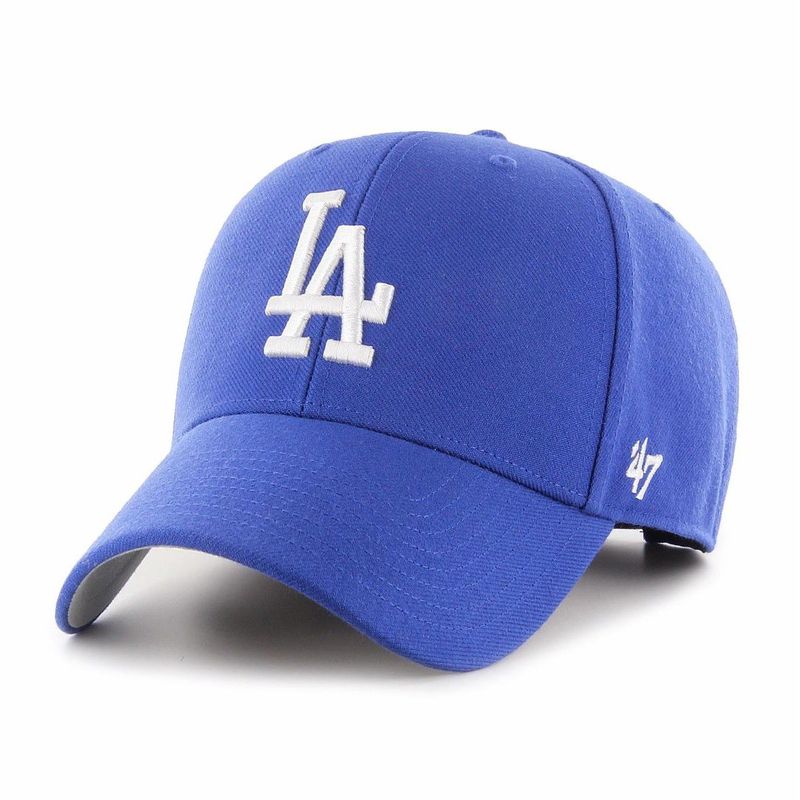 GOORIN BROS - Gorra 47 MVP LA  Royal/White Cierre velcro.