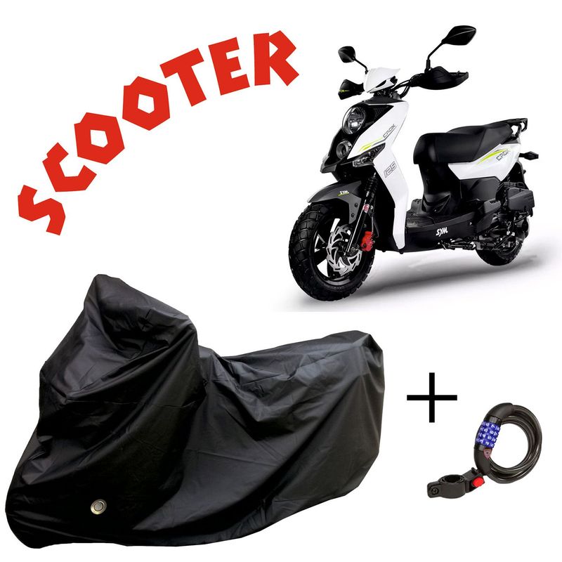 GENERICO - Pijama Carpa Moto Pulsar 200ns Impermeable Argollas+candado