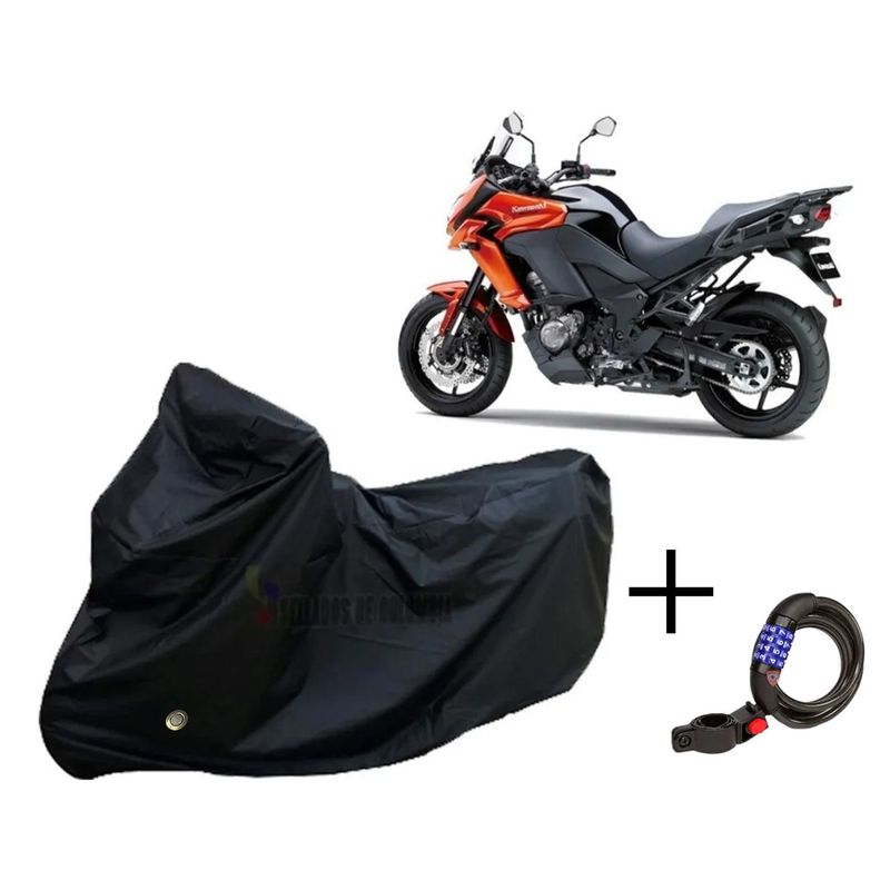 GENERICO - Pijama Carpa Moto Xxl Impermeable Argollas + Candado Sdc