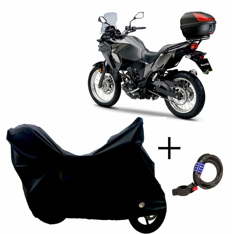 GENERICO - Pijama Carpa Moto Baúl Xxl Impermeable Argollas + Candado