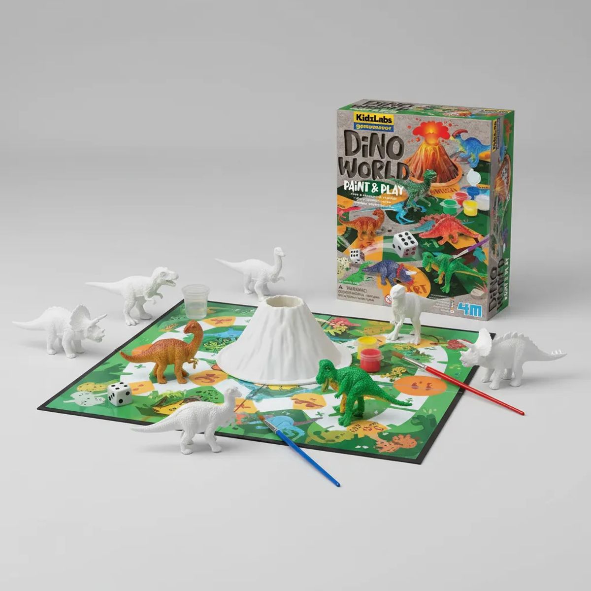 4M - Juego De Mesa Mundo De Dinosaurios Para Pintar Para Niños