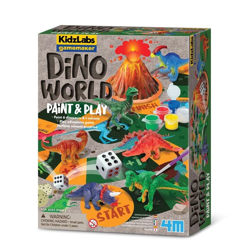 4M - Juego De Mesa Mundo De Dinosaurios Para Pintar Para Niños