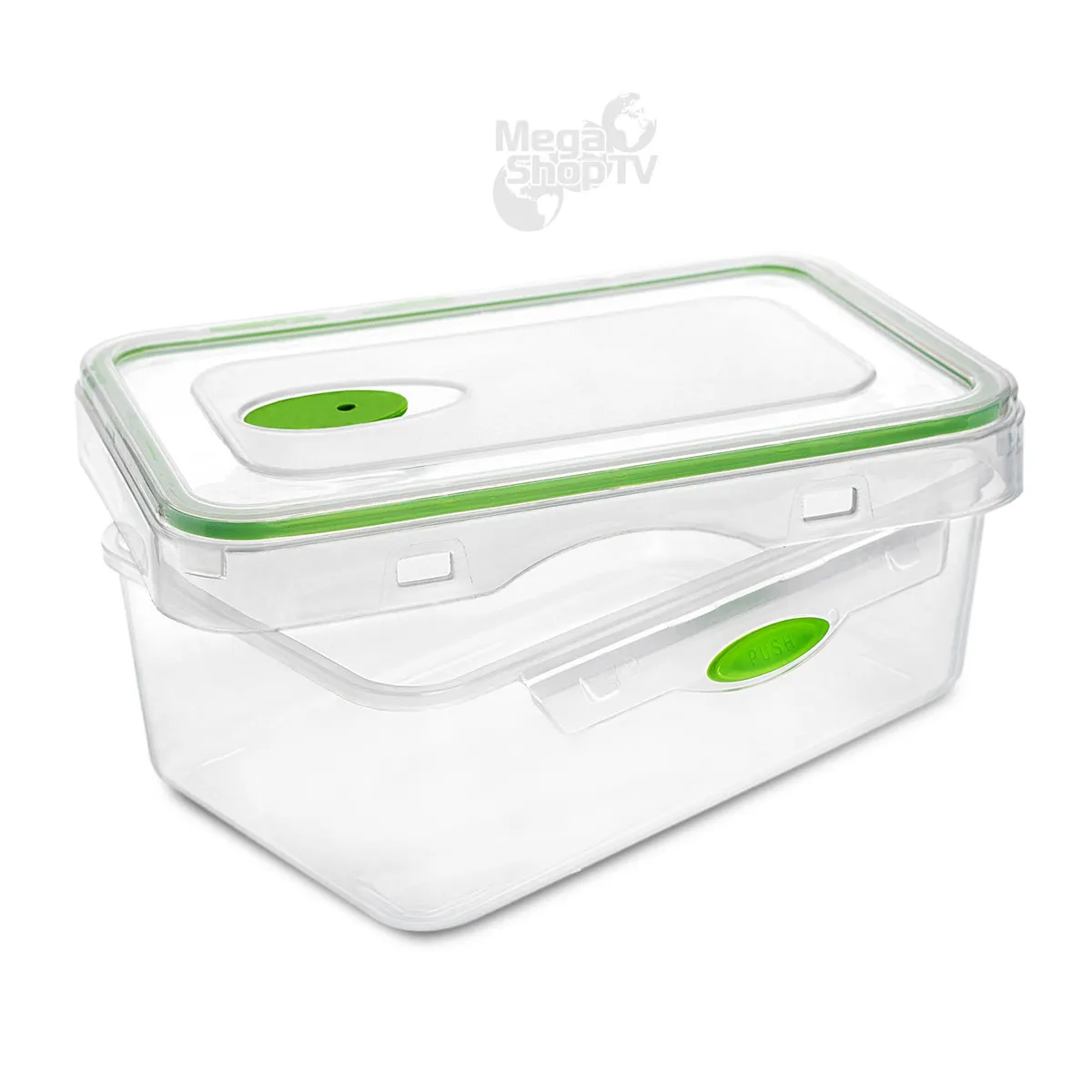 CHEF MASTER - Recipiente para cocina tapper hermético microondas portacomida Verde