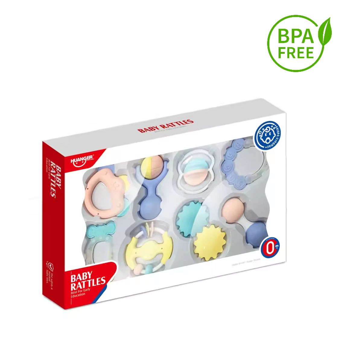 KIDSHOP - Set Kit De Mordedores Y Sonajeros X 8 Unidades JR-054