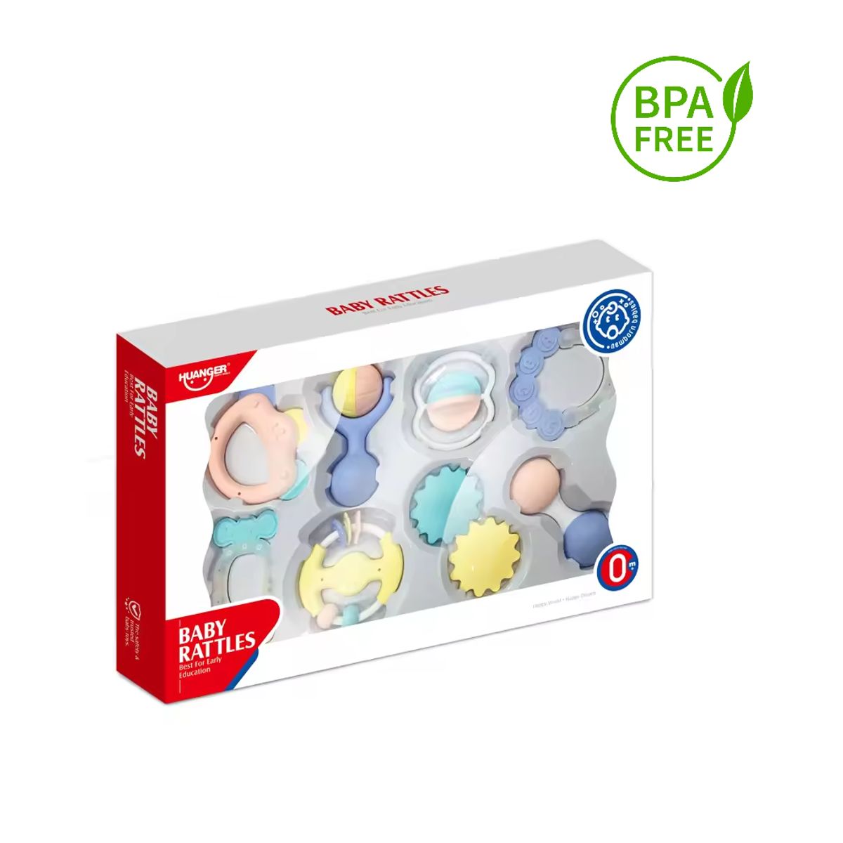 KIDSHOP - Set Kit De Mordedores Y Sonajeros X 8 Unidades JR-054