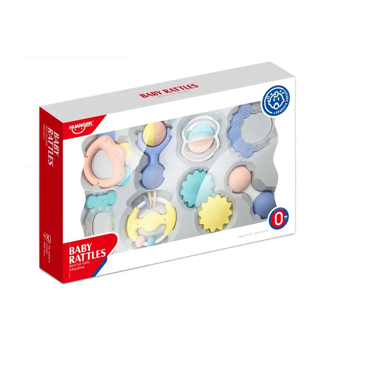 KIDSHOP - Set Kit De Mordedores Y Sonajeros X 8 Unidades JR-054