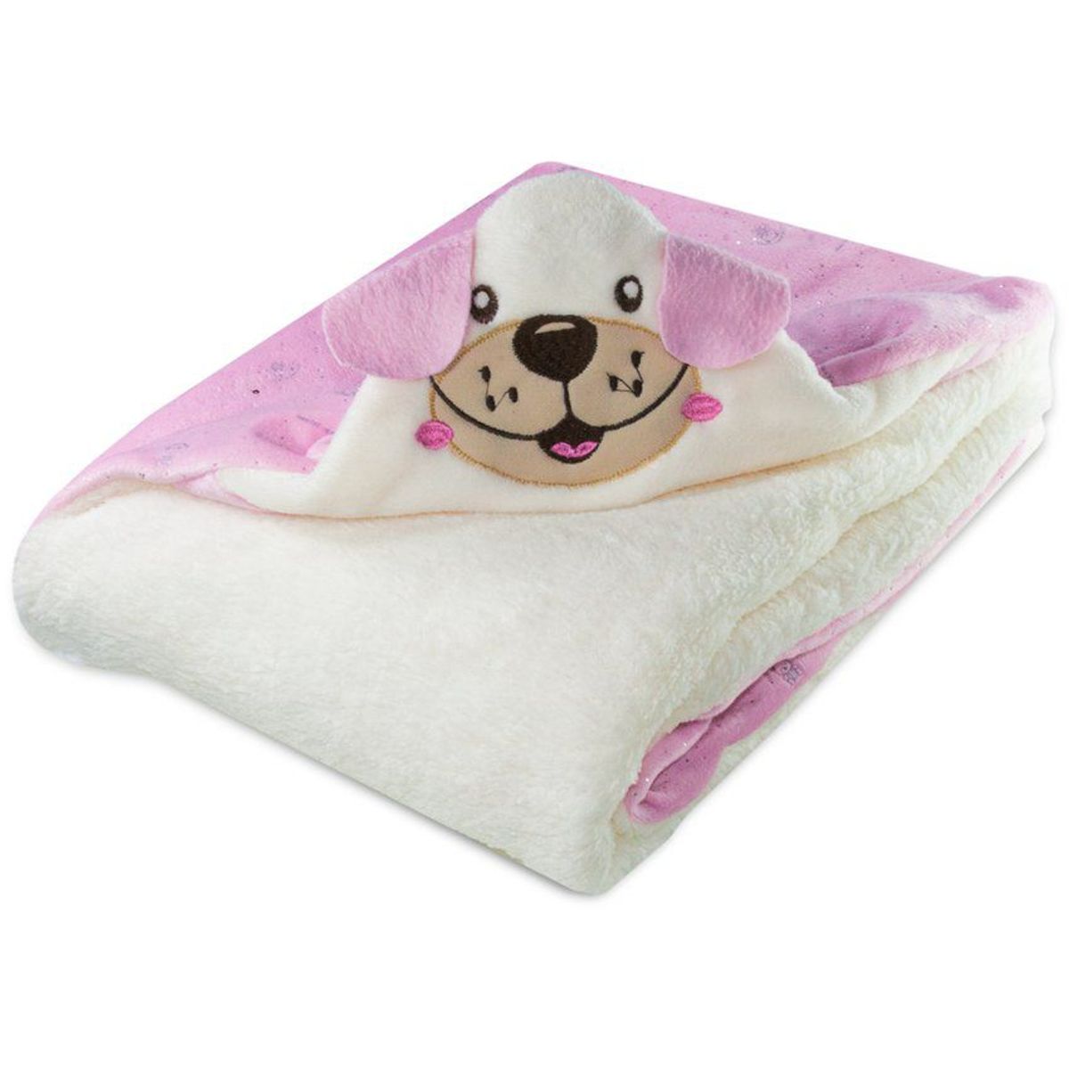 BABY KDS - Cobija cobertor bebe niña glotoncitos - rosado
