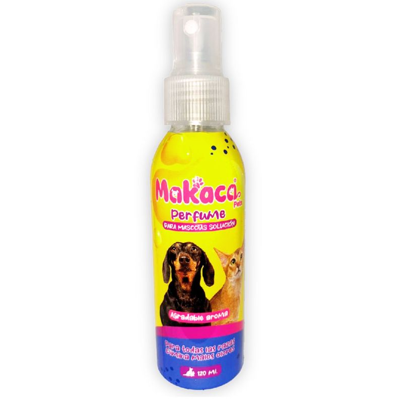 MAKACA - Perfume para Perros y Gatos Makaca 120 ml - Caja x 48 Und
