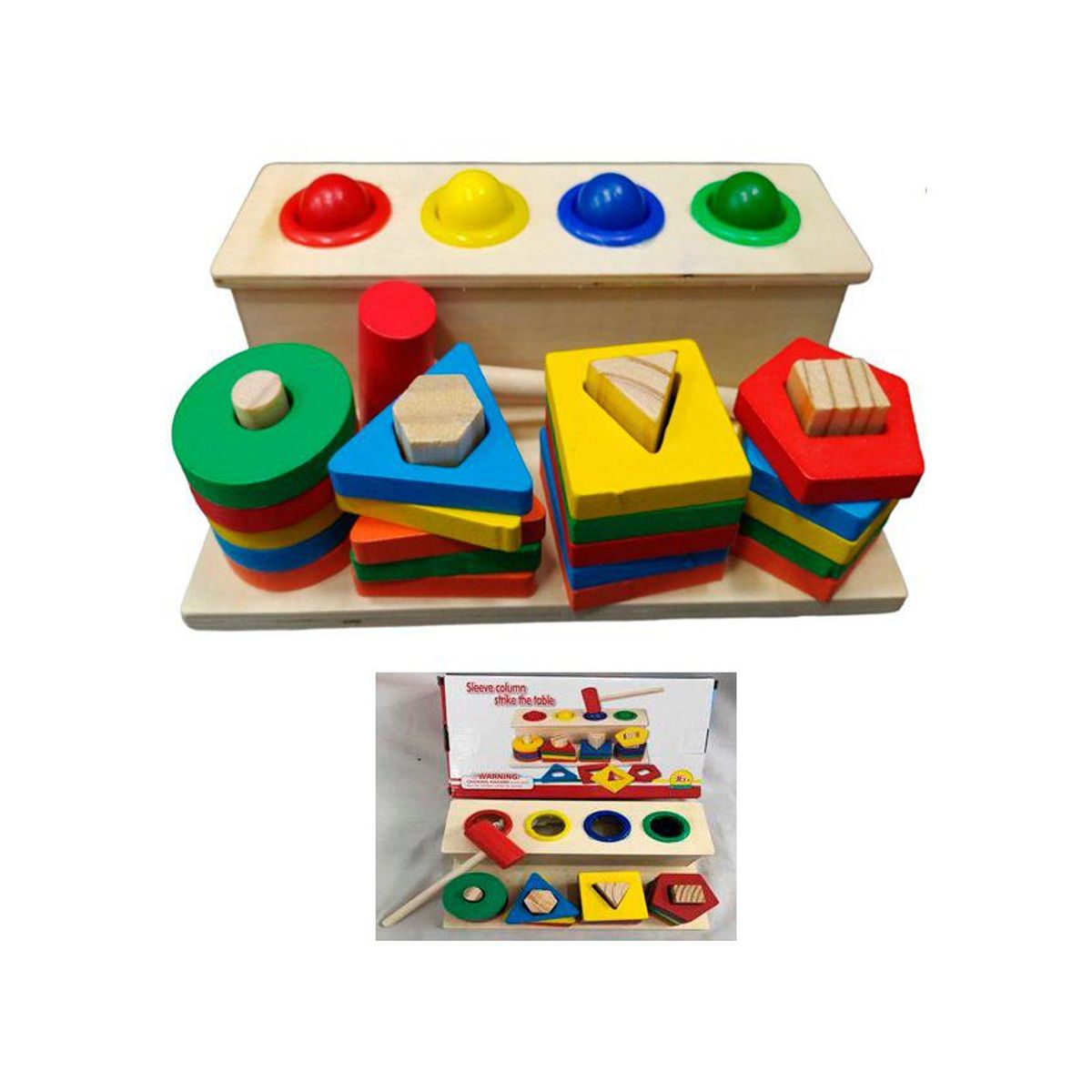 BABY KDS - Juego didactico figuras geometricas - multicolor