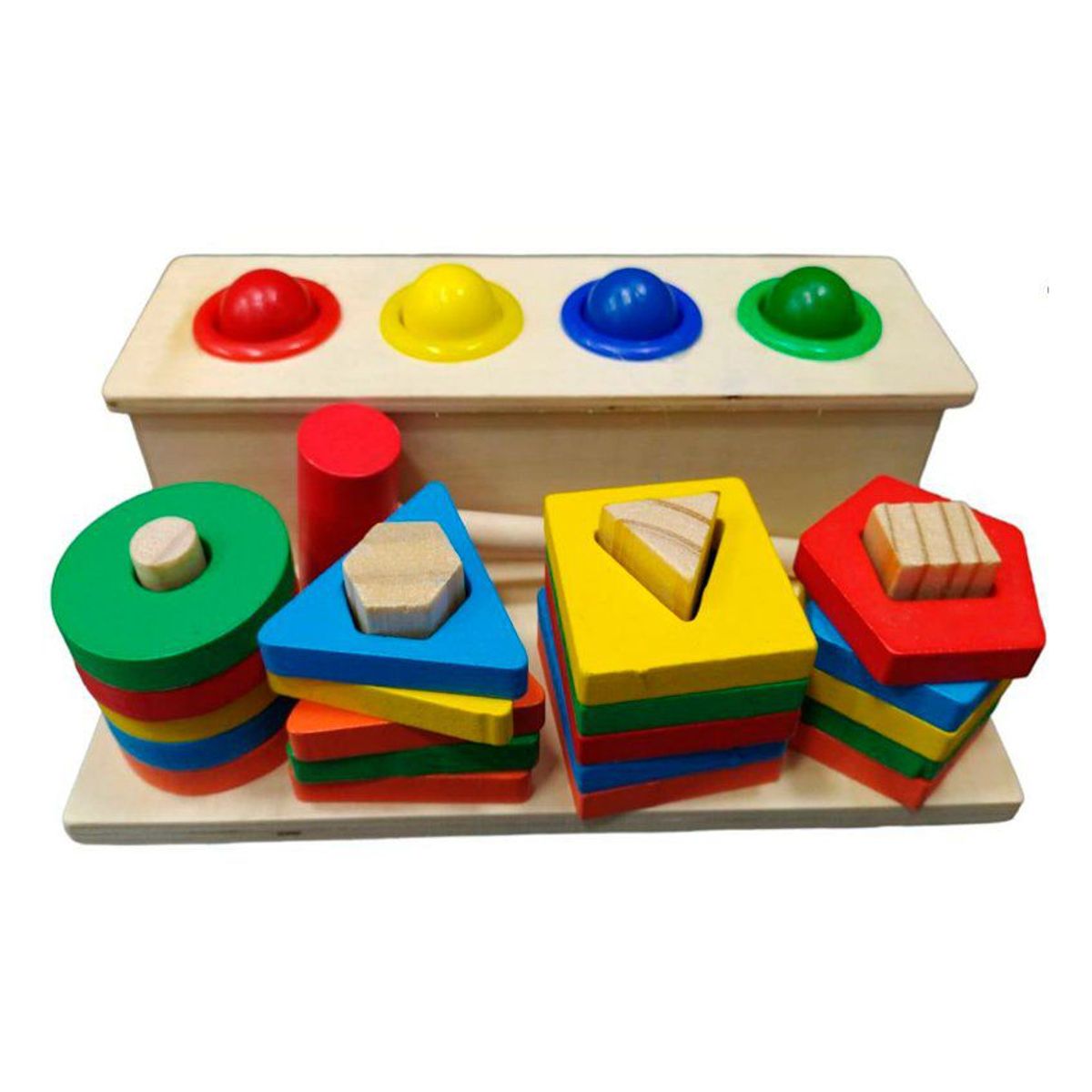 BABY KDS - Juego didactico figuras geometricas - multicolor