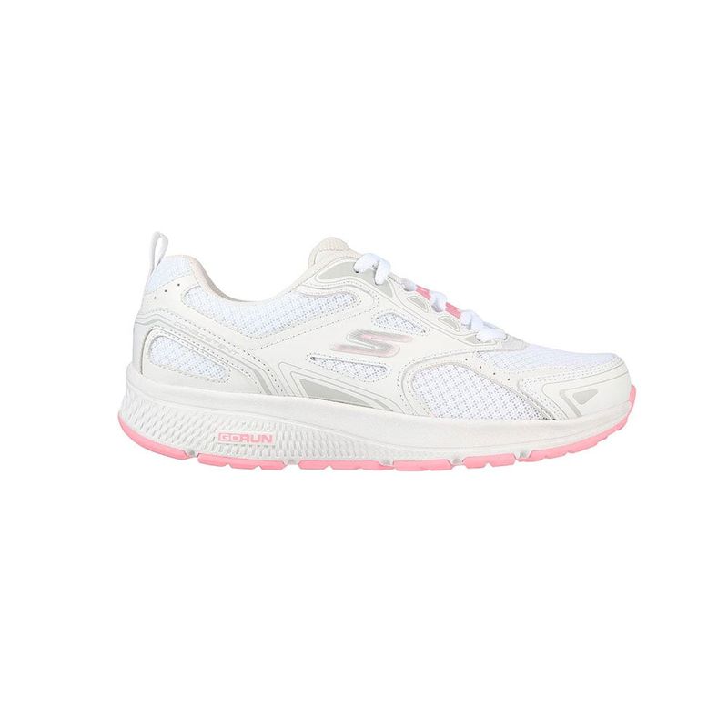 SKECHERS - Tenis Mujer Skechers Gorun Consistent - Blanco-Rosado