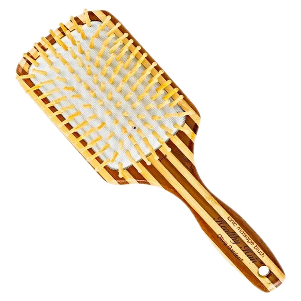 VITTORIA - Cepillo madera olivia garden bambu desenredar cabello peine