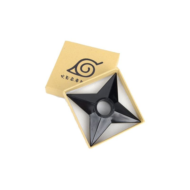 GENERICO - Shuriken ninja del anime naruto cosplay plastico juguete