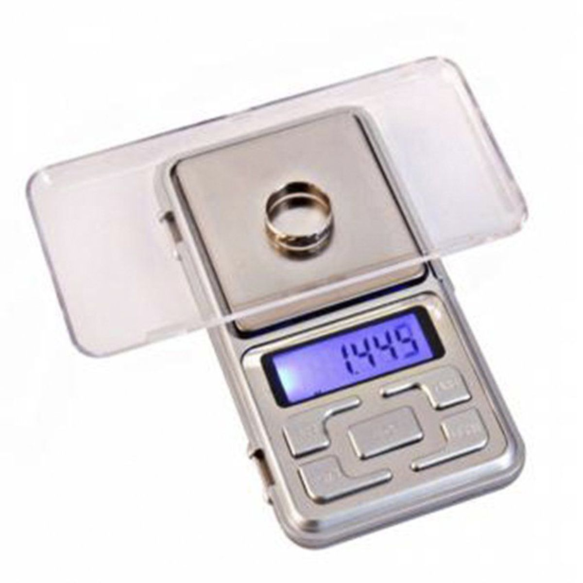 GYNIPOT - Gramera Bascula Diamantera Pesa Digital De Precisión Pesa 0.01 Gm Hasta 500 Gm Gynipot GY-1508.---