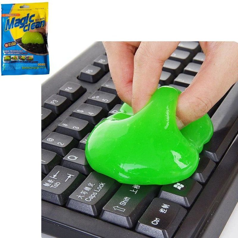 GENERICO - Goma Gel de Limpieza Teclado Automóvil Rejillas Magic Clean