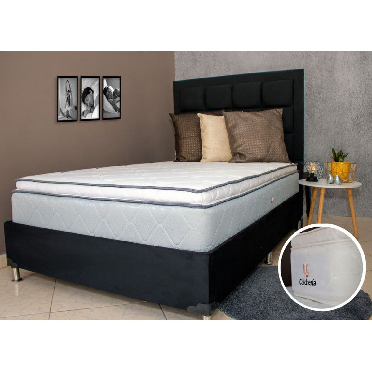 GENERICO - Colchón Suavidad Unipillow La Colchería 120x190