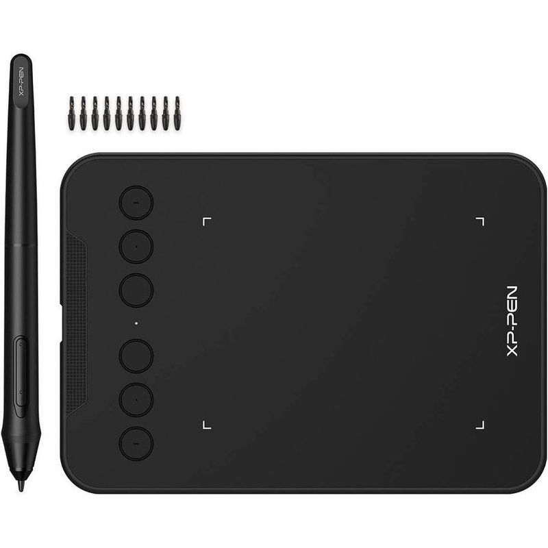 XP PEN - Tableta Dibujo Gráfico XP-Pen Deco Mini 4 Lápiz Sin Batería