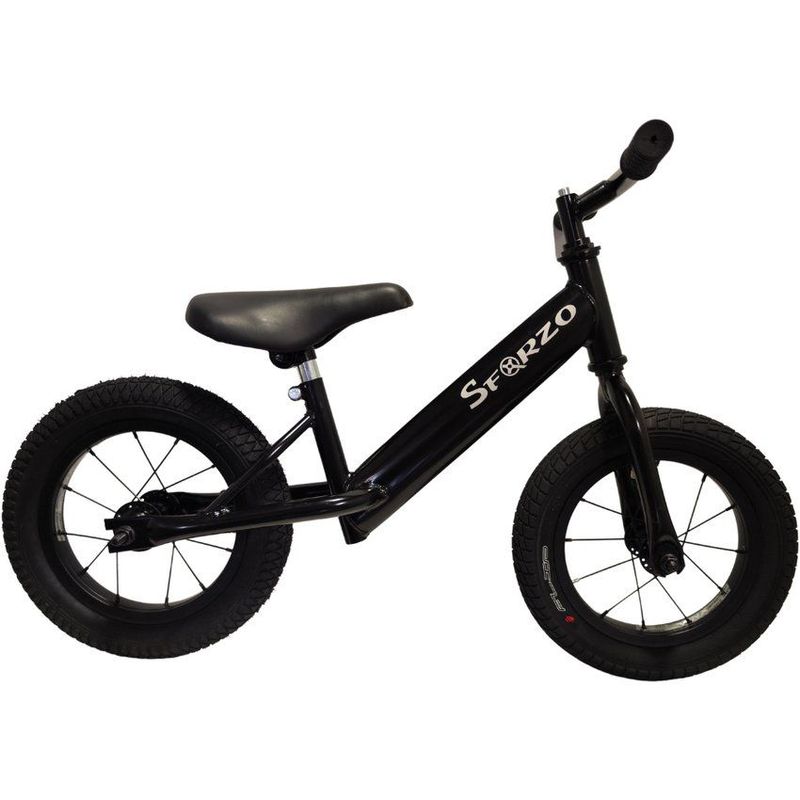 SFORZO - Bicicleta Infantil Balance Rin 12 Impulso Negra