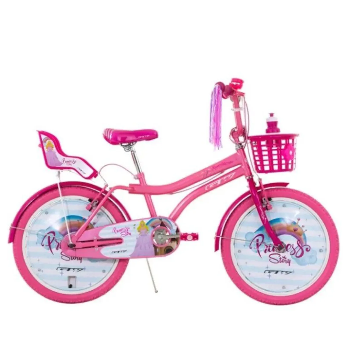 GW - Bicicleta Infantil GW Princess Rin 20 Pulgadas Rosado