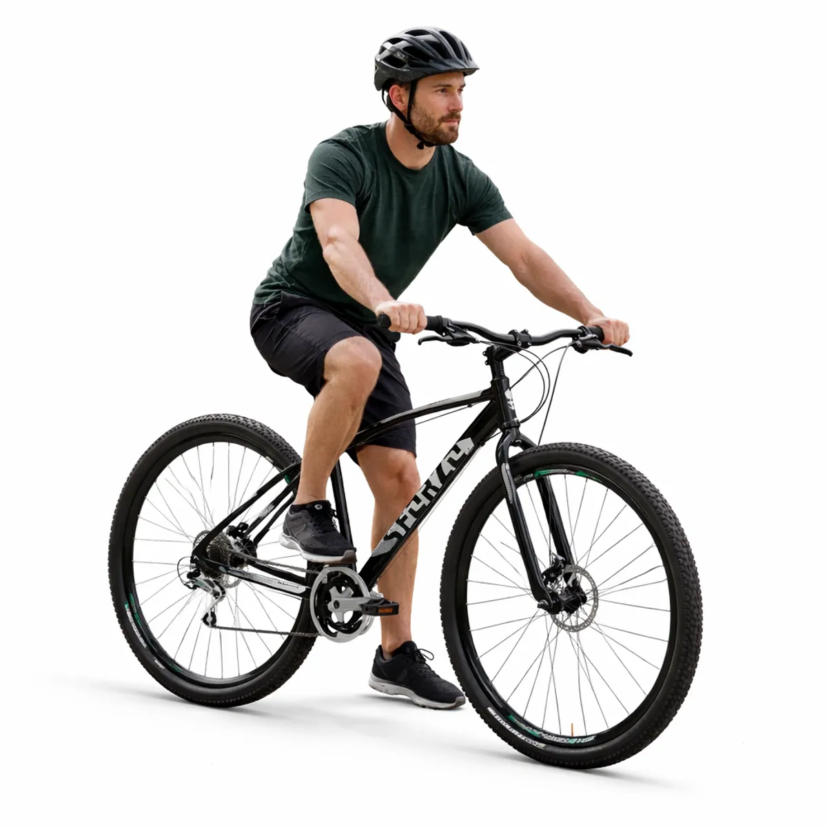 SFORZO - Bicicleta Montaña Sforzo Rin 29 18 Cambios Negra