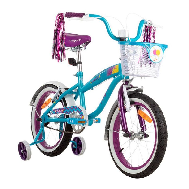 GW - Bicicleta Infantil GW Candy Rin 16 Pulgadas Azul