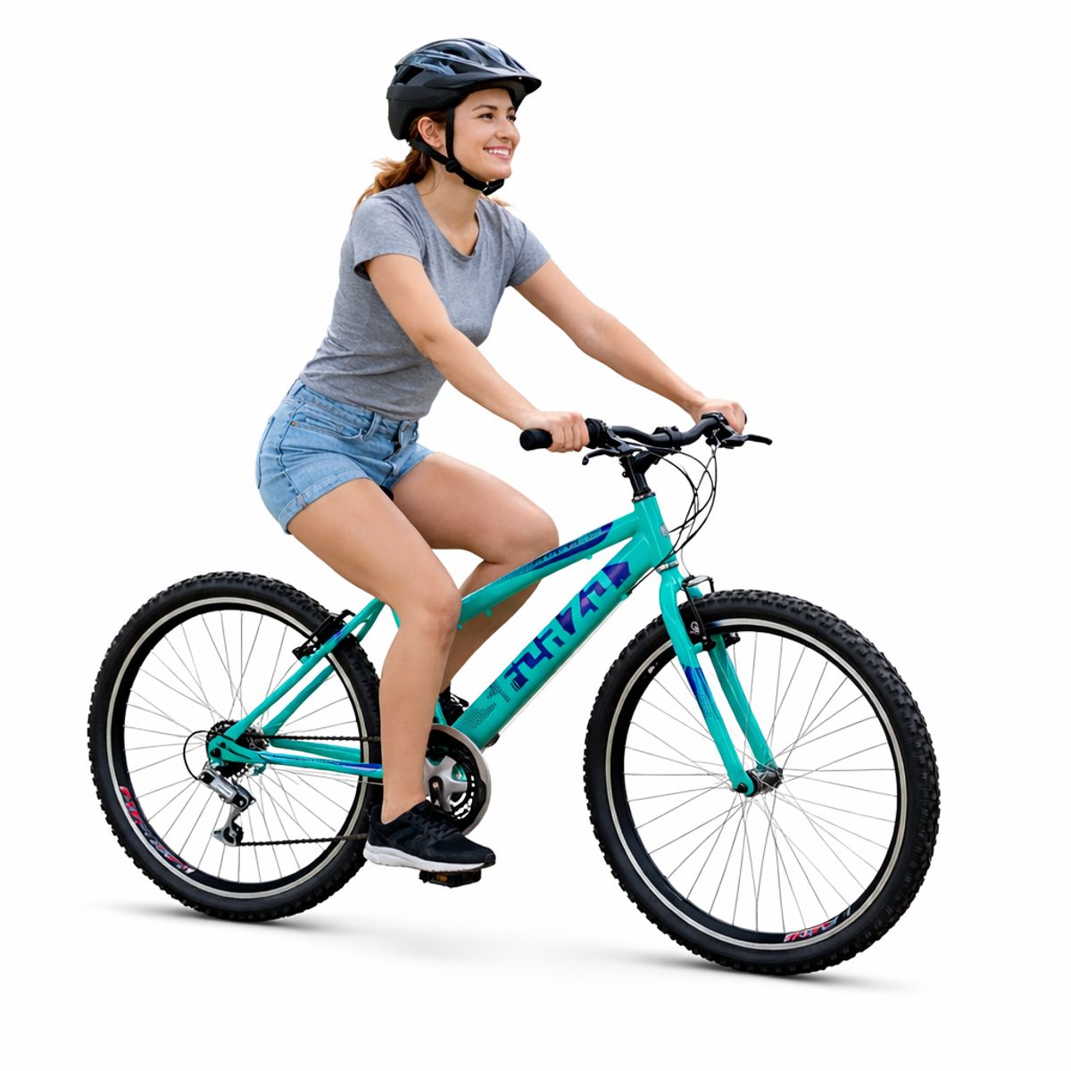 SFORZO - Bicicleta Dama Rin 26 Doble Pared 18 Cambios