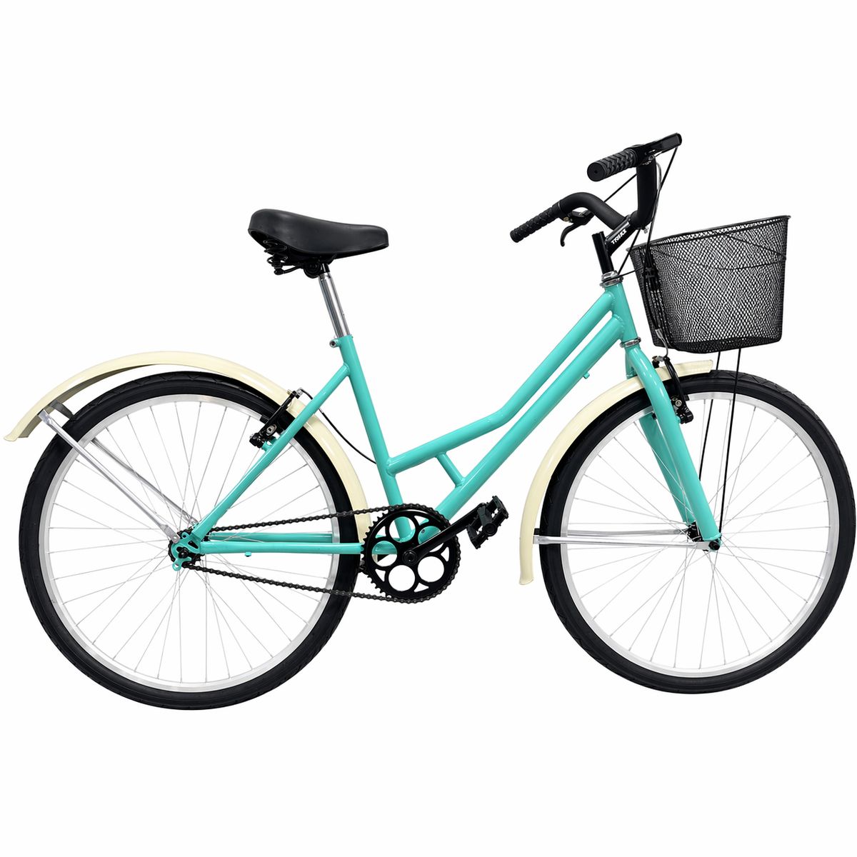 SFORZO - Bicicleta Playera Dama Rin 26 Sin Cambios