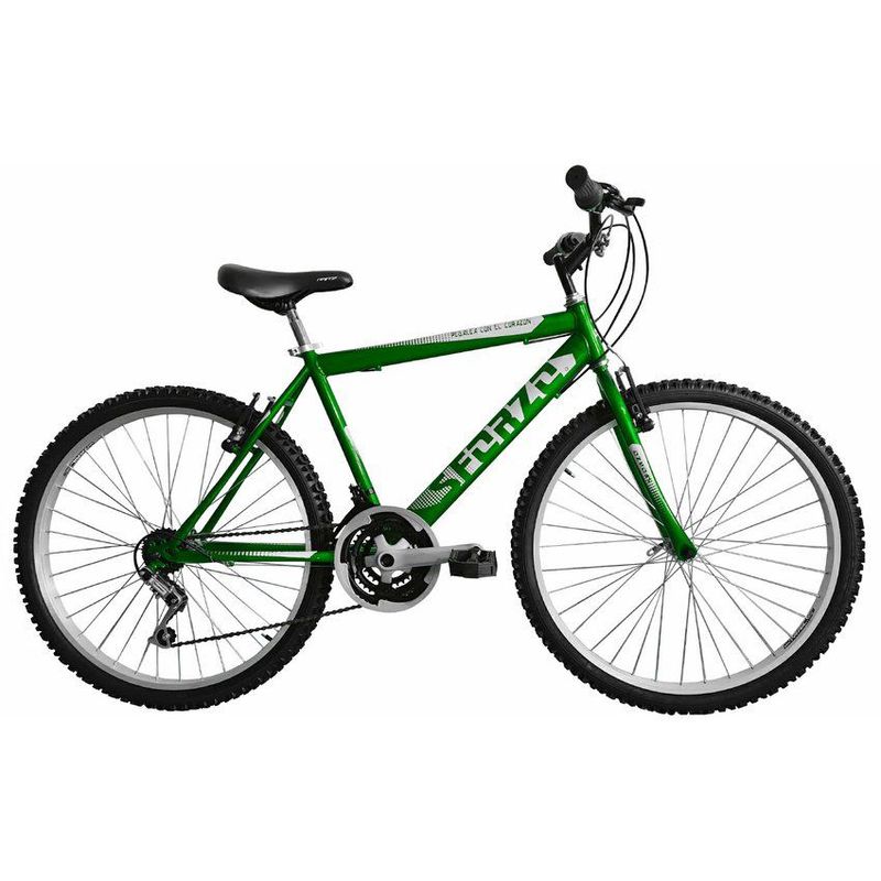 SFORZO - Bicicleta Sforzo Rin 26 En Aluminio 18 Cambios Verde