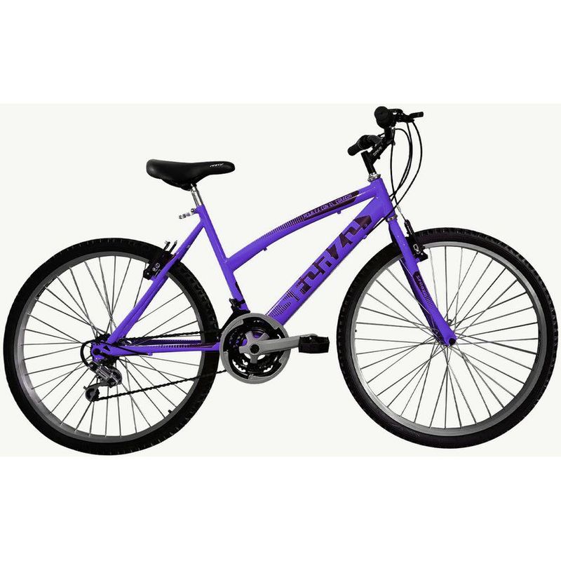 SFORZO - Bicicleta Dama Rin 26 En Aluminio 18 Cambios Morado