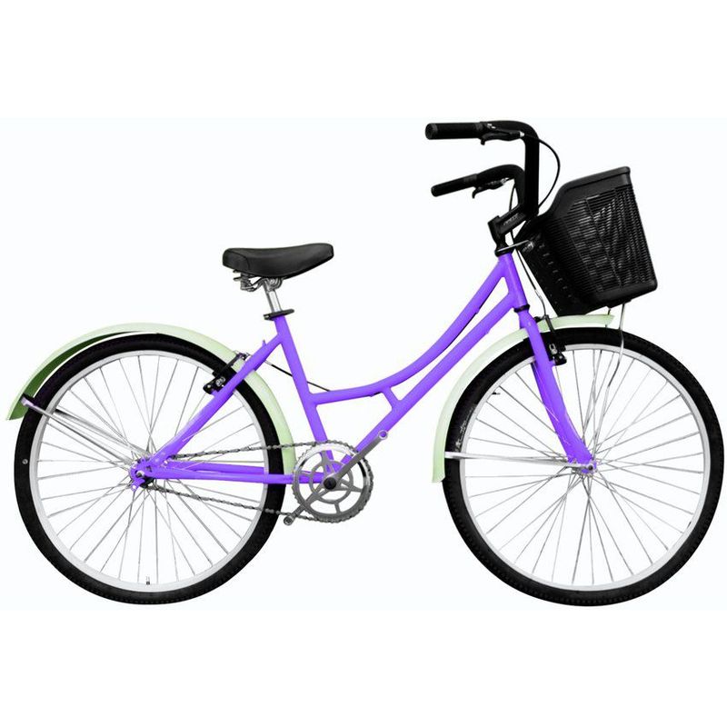 VICTORY - Bicicleta Playera Rin 26 Sin Cambios Morado