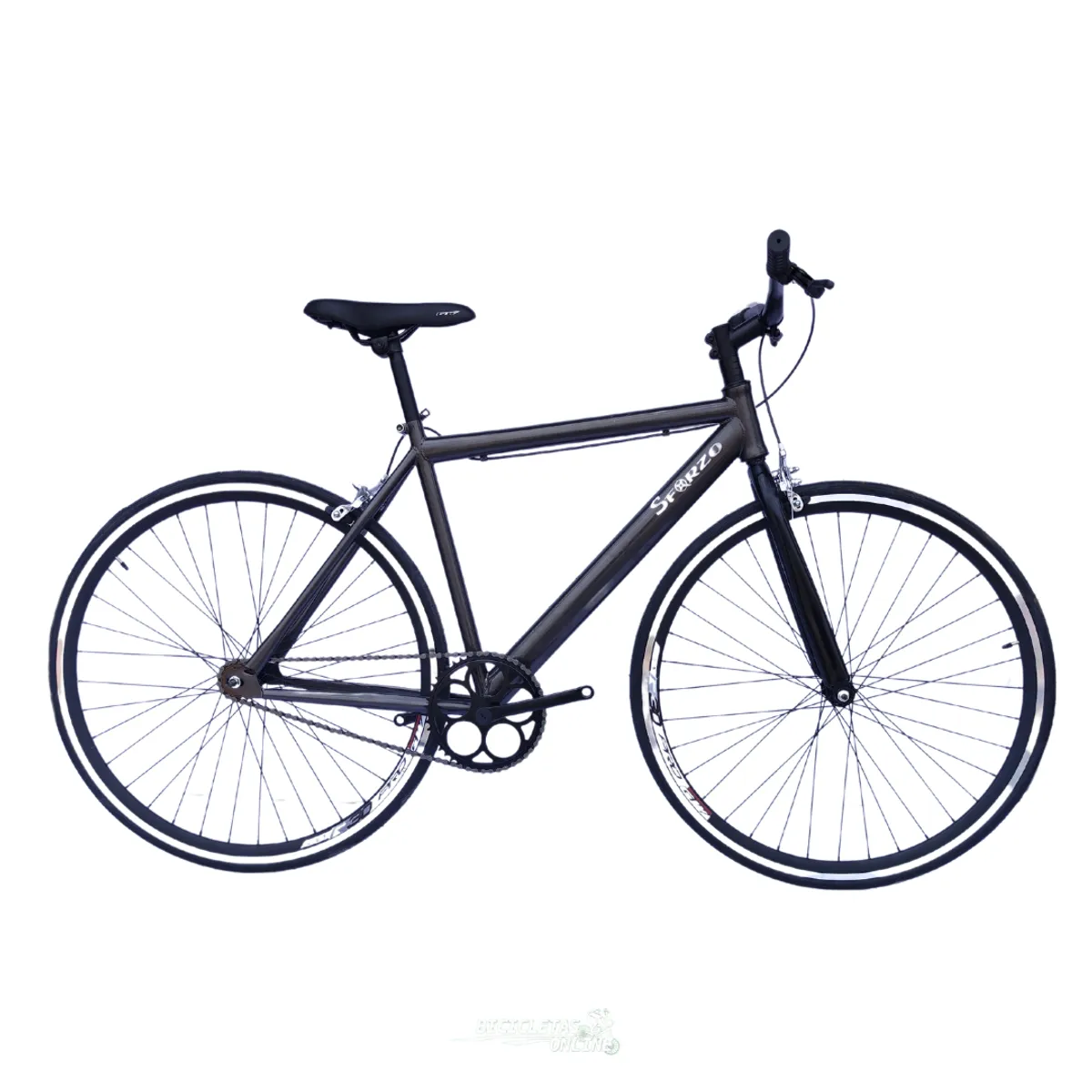 SFORZO - Bicicleta urbana fixed rin 700 - Talla M