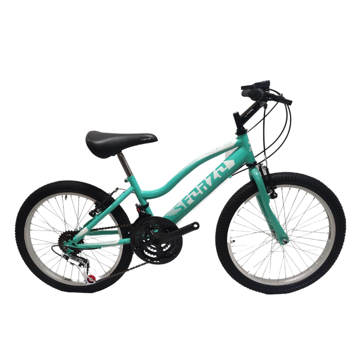 SFORZO - Bicicleta Infantil Rin 20 En Aluminio 18 Cambios