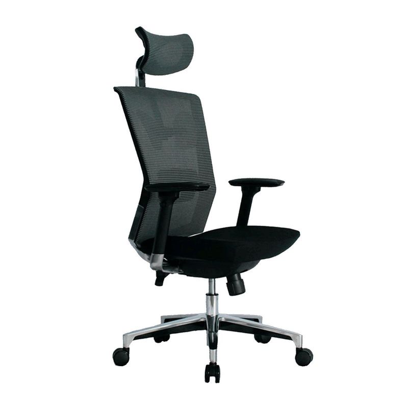 GENERICO - Silla de Oficina Ergonómica Dallas Marco Negro