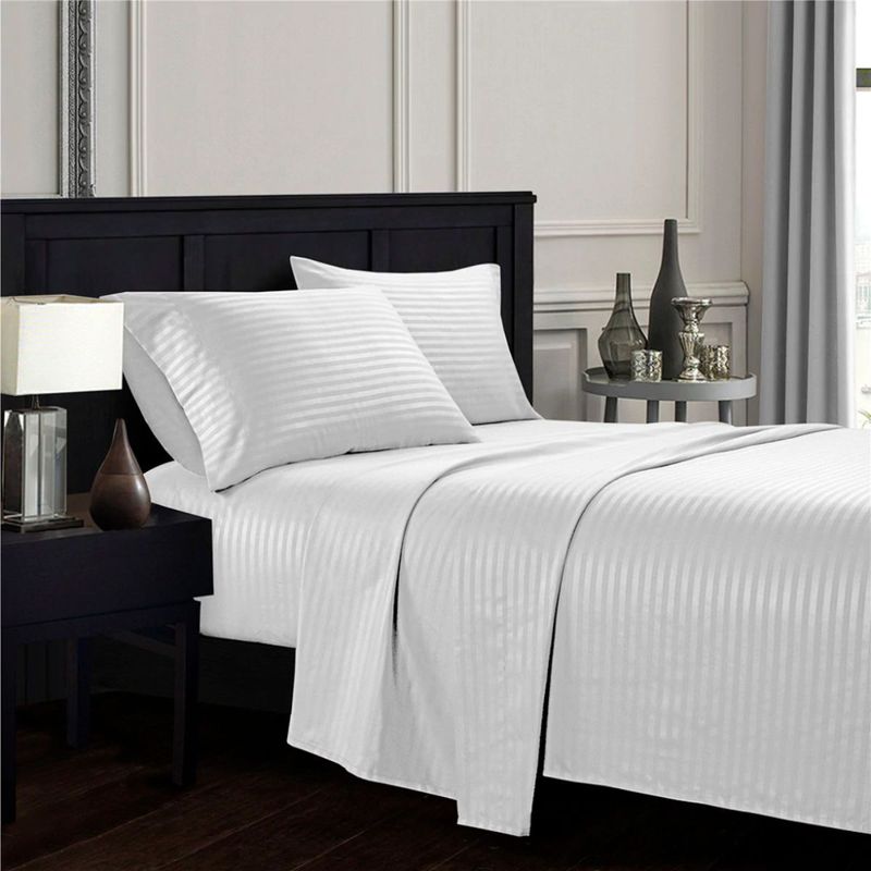 GENERICO - Juego De Sábanas  Bella Home  King 200x200x40  Blanco