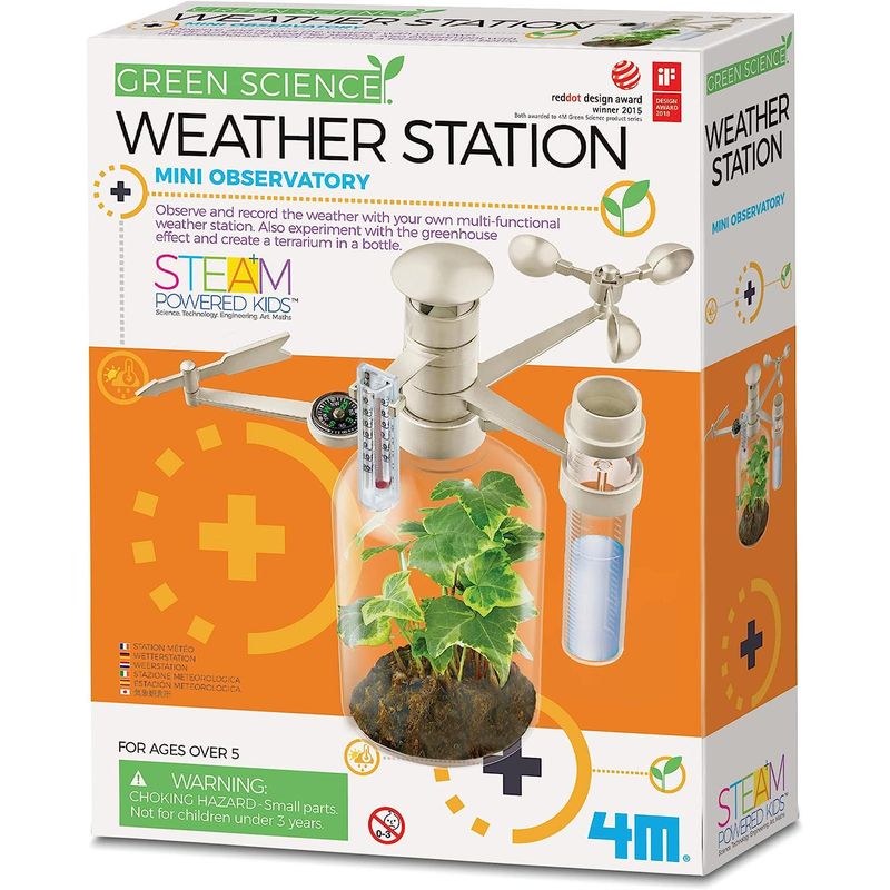 4M - Experimento Estación Meteorológica Juego Stem Niños Niñas