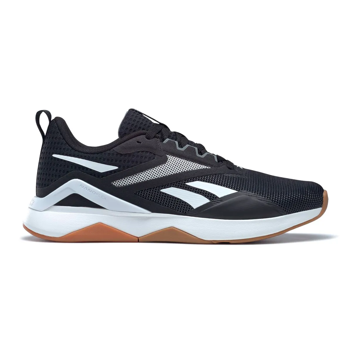 REEBOK - Tenis Reebok hombre bajo negro nanoflex tr 20