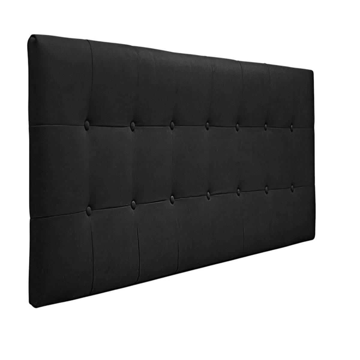 DISEÑOS RAMONA'S - Cabecero Doble 140X60 Cuadros Negro Tela