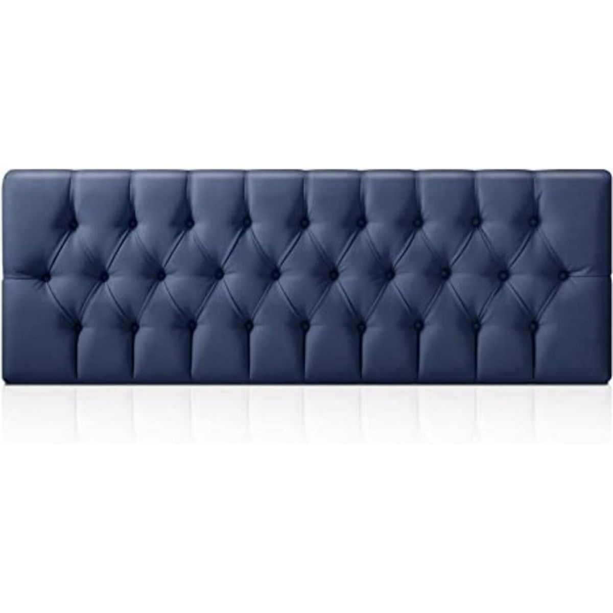 DISEÑOS RAMONA'S - Cabecero King 200x60 Rombos Azul Sintético